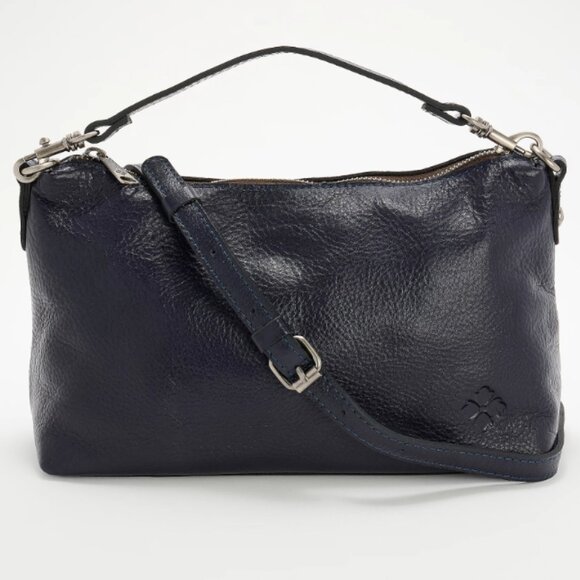 Patricia Nash Kolena Leather Crossbody Moonlight (Navy)   0346 - Picture 1 of 1
